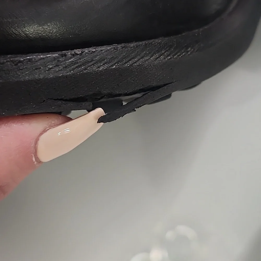 Ash Studded Black Ankle Boots - Picture 9 of 15